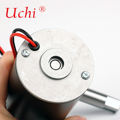 Mesin berjalan sikat DC Worm Gear Reducer Motor