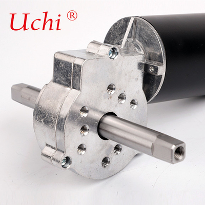 Mesin berjalan sikat DC Worm Gear Reducer Motor