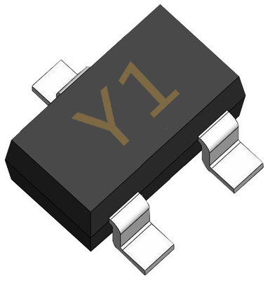 SOT-323 SS8050W NPN Silicon Epitaxial Planar Transistor untuk High Collector Current