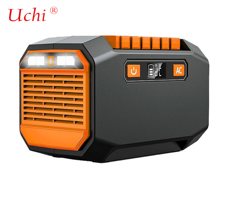 Gelombang Sinus Murni 145WH 150W Stasiun Listrik Luar Ruangan Portable