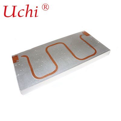 Peralatan Industri Profil Aluminium Radiator Tabung Tembaga Daya Tinggi Radiator Piring Dingin Air Pengolahan khusus