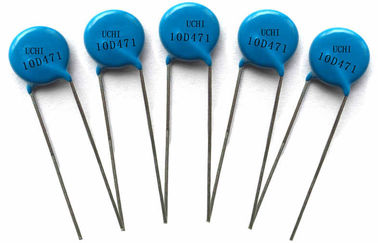70J 0.4W Metal Oxide Varistor MOV 10D471K Untuk Line-Line, Surge Protection Varistor