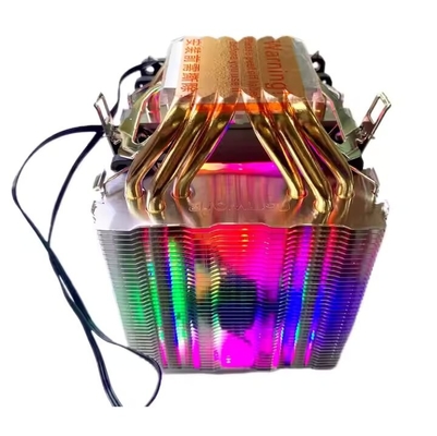 Dual Tower CPU Fan Cooler Aluminium Heatsink PC Motherboard CPU Cooler