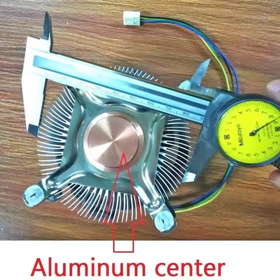 Ultra Thin Small Chassis Radiator Khusus Universal PC Motherboard CPU Cooler