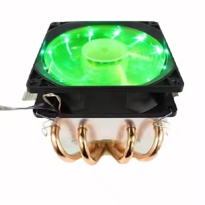 4 Panas Pipa Push Down Tipe Aluminium Heatsink CPU Cooler