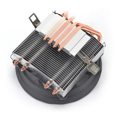 Low Noise Air Cooling Fan Aluminium Radiator CPU Cooler Untuk Komputer
