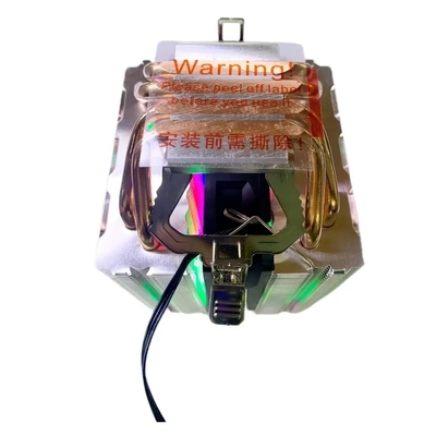 ARGB 8 Heat Pipe Fan Aluminium Heat Sink CPU Cooler