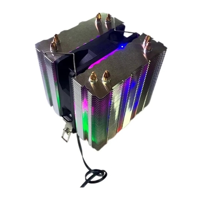 ARGB 8 Heat Pipe Fan Aluminium Heat Sink CPU Cooler