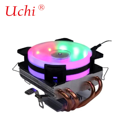 4 Pipa Panas Push Down Tipe CPU Cooler Aluminium Heatsink CPU Cooler