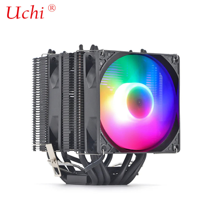 Fener Radiator Hitam Cahaya Tembaga Panas Universal Cpu Cooler Untuk Intel I3 I5 I7 I9 Lga 1151 1366 1700 2011 2066 AMD AM4 AM5