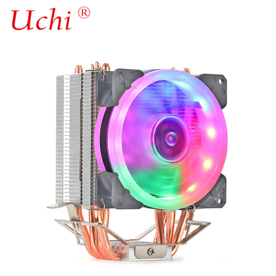 4 Tembaga Heatpipe Radiator Cooling Untuk Komputer CPU Intel I3 I5 I7 LGA1150 1156 1200 1366 1700 2011 AMD AM4 AM5 Cooler