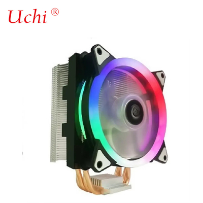 Kompatibilitas kuat komputer tujuan umum pendingin ARGB CPU pendingin udara aluminium CPU