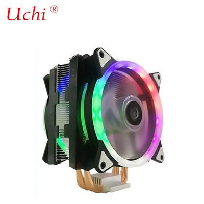 Kompatibilitas kuat komputer tujuan umum pendingin ARGB CPU pendingin udara aluminium CPU