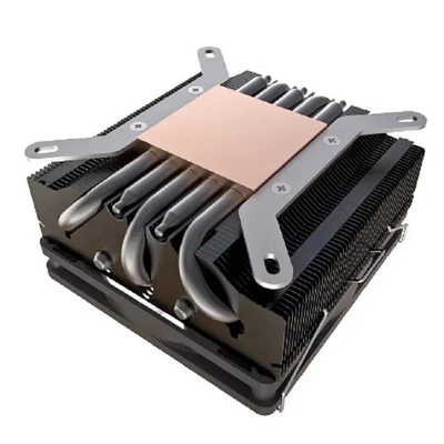 Heatpipe Radiator I3 I5 I7 I9 Lga775 1150 1151 1155 1156 1700 1366 2011 AMD AM4 AM5 Universal Horizontal CPU Cooler Fan Hitam