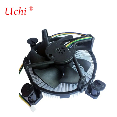 Logo OEM 9cm 90mm Kipas suara sunyi PWM 3p 4p Low Noise Untuk Komputer Intel I3i I5 Processor 775 1150 1151 1155 1156 CPU Cooler Kipas