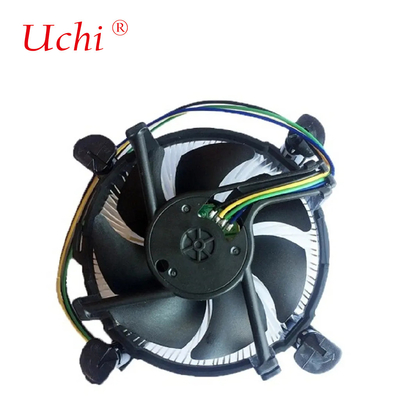 Logo OEM 9cm 90mm Kipas suara sunyi PWM 3p 4p Low Noise Untuk Komputer Intel I3i I5 Processor 775 1150 1151 1155 1156 CPU Cooler Kipas