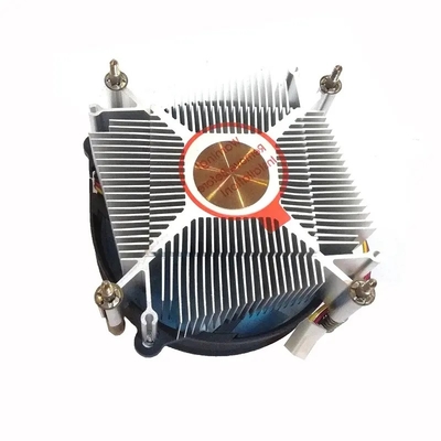 12V DC TDP 75W Untuk Pc Prosesor Pendingin 4 Pin PWM Socket 1700 1200 1150 1151 1155 1156 Cpu Air Cooler Fan