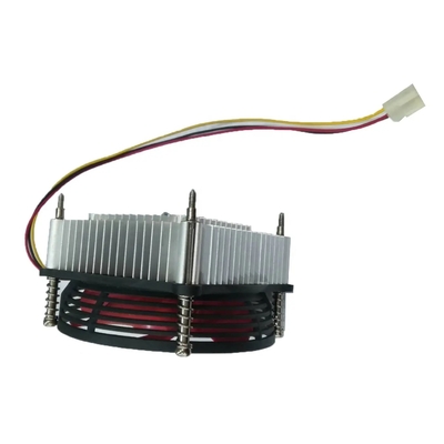 Cpu Cooler PC Intel Processor Socket Lga775 115 Aluminium Heat Sink Fan 3-Pin 4-Pin Pwm Fungsi