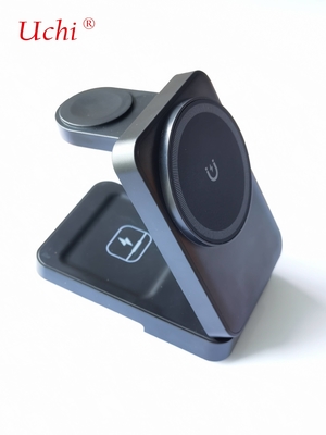Private Mold G12 Lipat Multifungsi Pengecas Cepat Tiga-dalam-Satu Pengecas Wireless Untuk Smartphone Jam Tangan Headphone