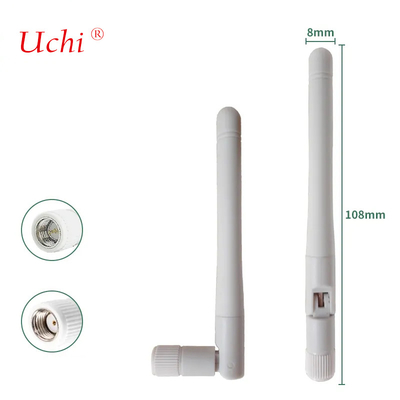 WIFI 2.4G Lipat Antenna Wireless Gateway AP Card Module Eksternal Omnidirectional High-Gain 2dbi Glue Stick Split Antenna