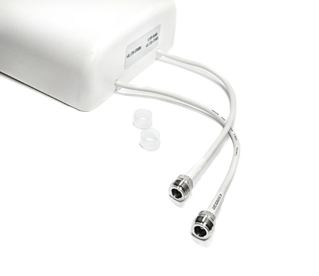 5G 698-2700MHz 2t2r MIMO Panel Antenna dengan N-Female *2 dan Low PIM -150dBc