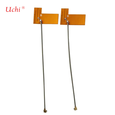 Thin Soft 3 DBi Yellow FPC Flexible Mini UFL 433hmz 2.4 GHz Bluetooth Chip Antenna Untuk ESP32