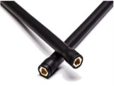 Konektor Pria SMA Heksagonal lurus 433mhz Penerima 433 Mhz Antenna Karet Lora Eksternal