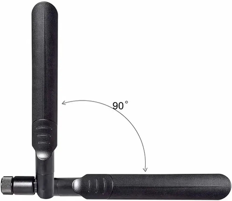 2.4G 5.8G 5dBi WiFi Antenna Untuk Android Dengan RP-SMA Male Connector Dual Band Antenna