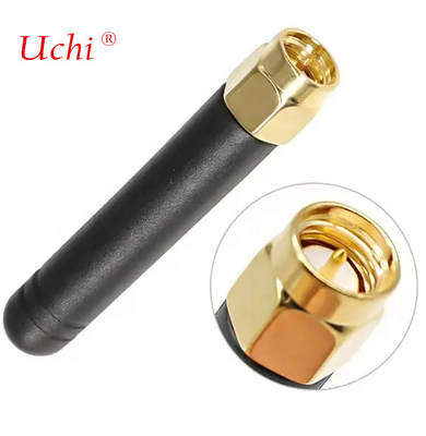 800-1900MHz Kecil 1800MHz Sudut Mini Ukuran 800 Pria Konektor 1800 Karet 900 MHz GSM GPS Antenna