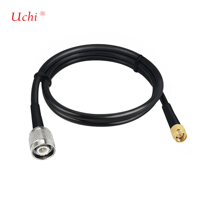 RG58 SMA Male To TNC Male Low Loss 50Ohm RF Coaxial Cable Adapter TNC To SMA Kabel Ekstensi Untuk Perangkat LAN Wireless