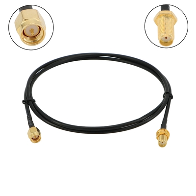 SMA-J/N-J/K Semua Tembaga SYV50-5 Kabel Ekstensi Transfer RF Kerugian Rendah LMR400 10D-FB Kabel RF Koaksial Untuk Komunikasi RJ59 SMA