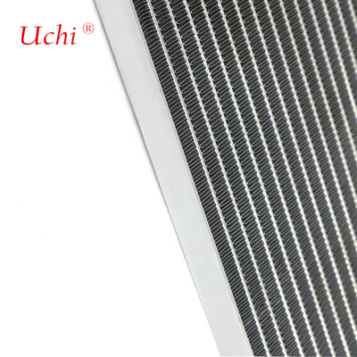 Penukar Panas Mikrokanal Aluminium Dengan Sirip Aluminium Dan Evaporator Tabung Untuk Semua Jenis Kulkas