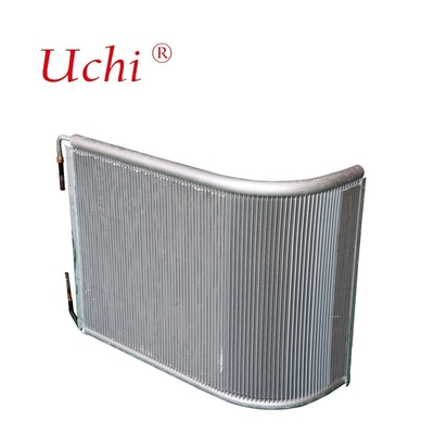 AC Microchannel Exchanger Panas tabung sirip Aluminium Microchannel Kondensor