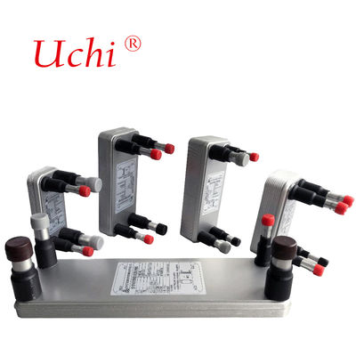 Semua Aluminium Plat dilas Mikrokanal Penukar Panas