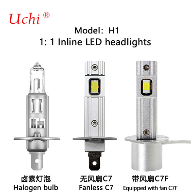 Lampu depan mobil LED volume kecil untuk kompatibel dengan beberapa model kendaraan