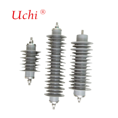 Penyalur Petir Oksida Logam Polimer 10kV 10kA HV MV