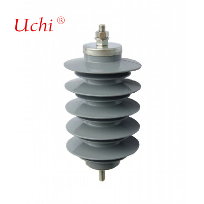15kV Surge Arrester Non-Gap Metal Oxide Pole Lightning Arrester Untuk Perlindungan Over Voltage