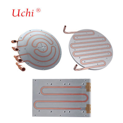 Cold Plate Liquid Cooling Circular Water-Cooled Radiator Aluminium Liquid Cooling Plate Refrigeration Chiller