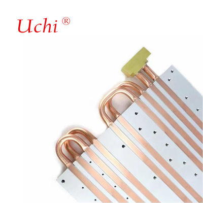 Pendingin Heatsink Pendingin Air Tabung Aluminium Daya Tinggi