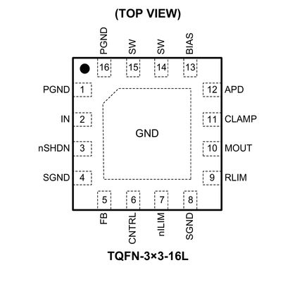 Triple-output AMOLED Display Power Supply Integrated Circuit IC Chip