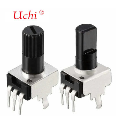 RV09 Single-turn 10K 12.5mm Adjustable Rotating Carbon Film Potentiometer