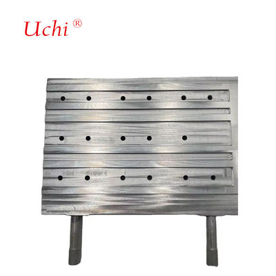 Pendingin Cairan Plat Dingin Cairan yang Dilas Pipa Dalam Plat Pendingin Cairan Permukaan Berpendingin Cairan