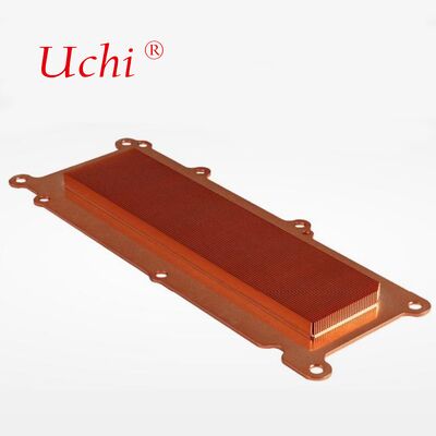 Sirip Aloi Aluminium 6000-Pendingin Panas Tembaga, Termasuk Proses Pemotongan, Pembengkokan, Pengeboran, Dan Pengelasan