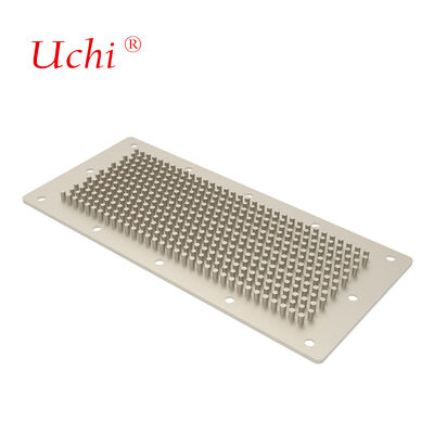 Sirip panas tembaga persegi mesin CNC untuk CPU