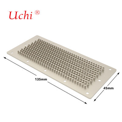 Sirip panas tembaga persegi mesin CNC untuk CPU