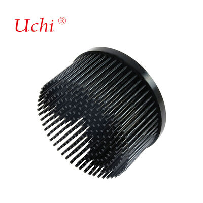 30W Tubular Heat Sink Anodized Skived Heat Sink