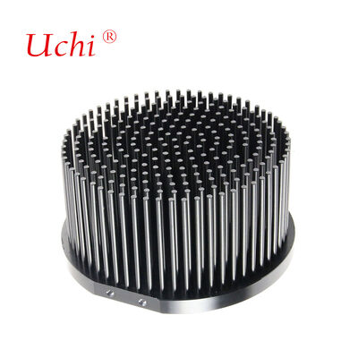 30W Tubular Heat Sink Anodized Skived Heat Sink