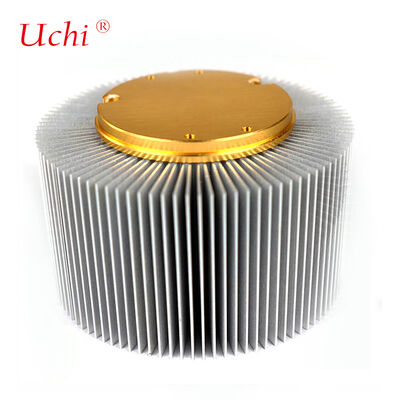 30W Silinder Aluminium Heat Sink Untuk LED Lighting Fixtures