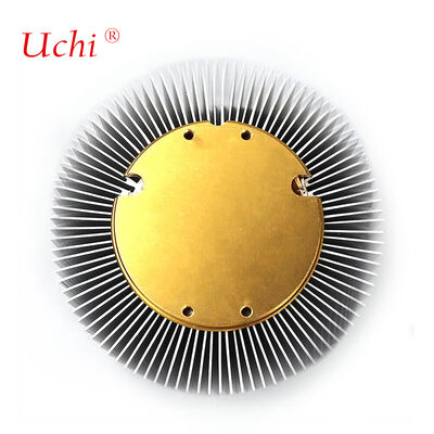 30W Silinder Aluminium Heat Sink Untuk LED Lighting Fixtures