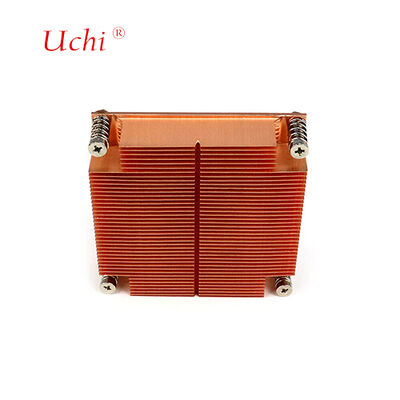 Custom Tembaga tebal Fin Skived Panas Sink